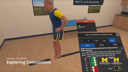 A video featuring the Exploring Concussions project